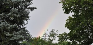 Rainbow Signifying Peace
